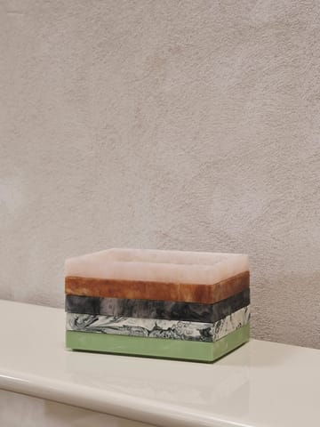 Tabuleiro decorativo Mist 10x15 cm - Charcoal - Ferm Living
