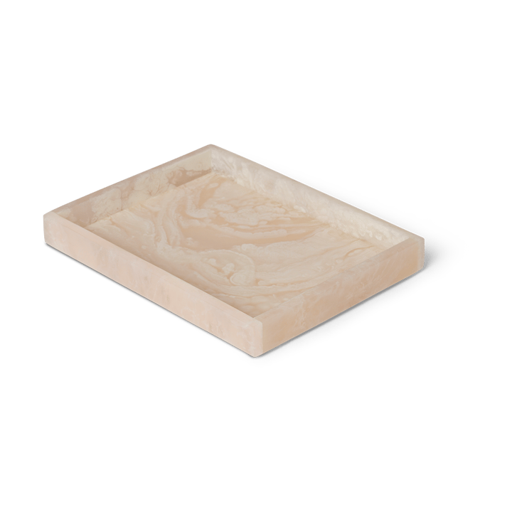 Tabuleiro decorativo Mist 15x20 cm - Pearl - Ferm Living