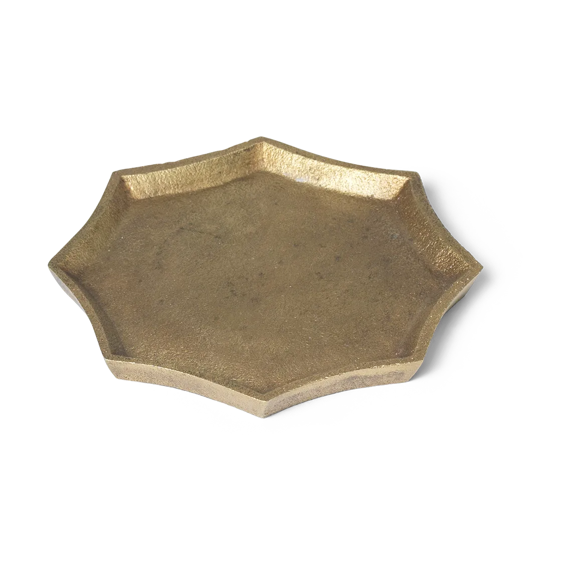 Tabuleiro decorativo Otte 9,5x9,5 cm, Brass finish Ferm Living