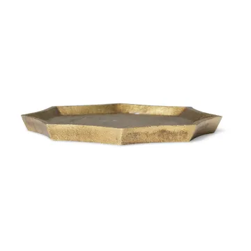 Tabuleiro decorativo Otte 9,5x9,5 cm - Brass finish - Ferm Living