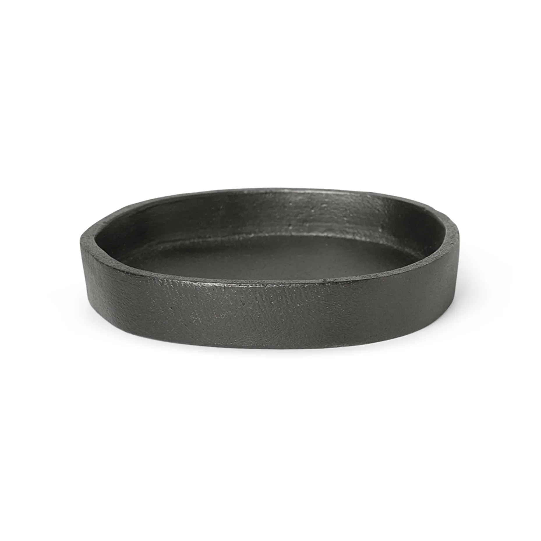Tabuleiro redonda Yama 8,3x8,9 cm, Alumínio escurecido Ferm Living