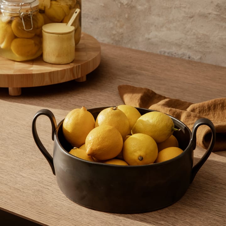 Taça centro de mesa Flow , preto Ferm Living