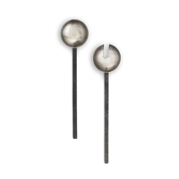 Talheres de salada Obra 2 un. - Stainless Steel - Ferm Living