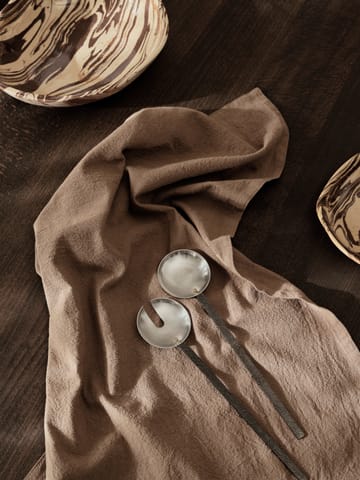 Talheres de salada Obra 2 un. - Stainless Steel - Ferm Living
