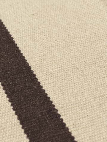 Tapete Calm kelim - Off-white, Coffee, 140x200 cm - Ferm Living