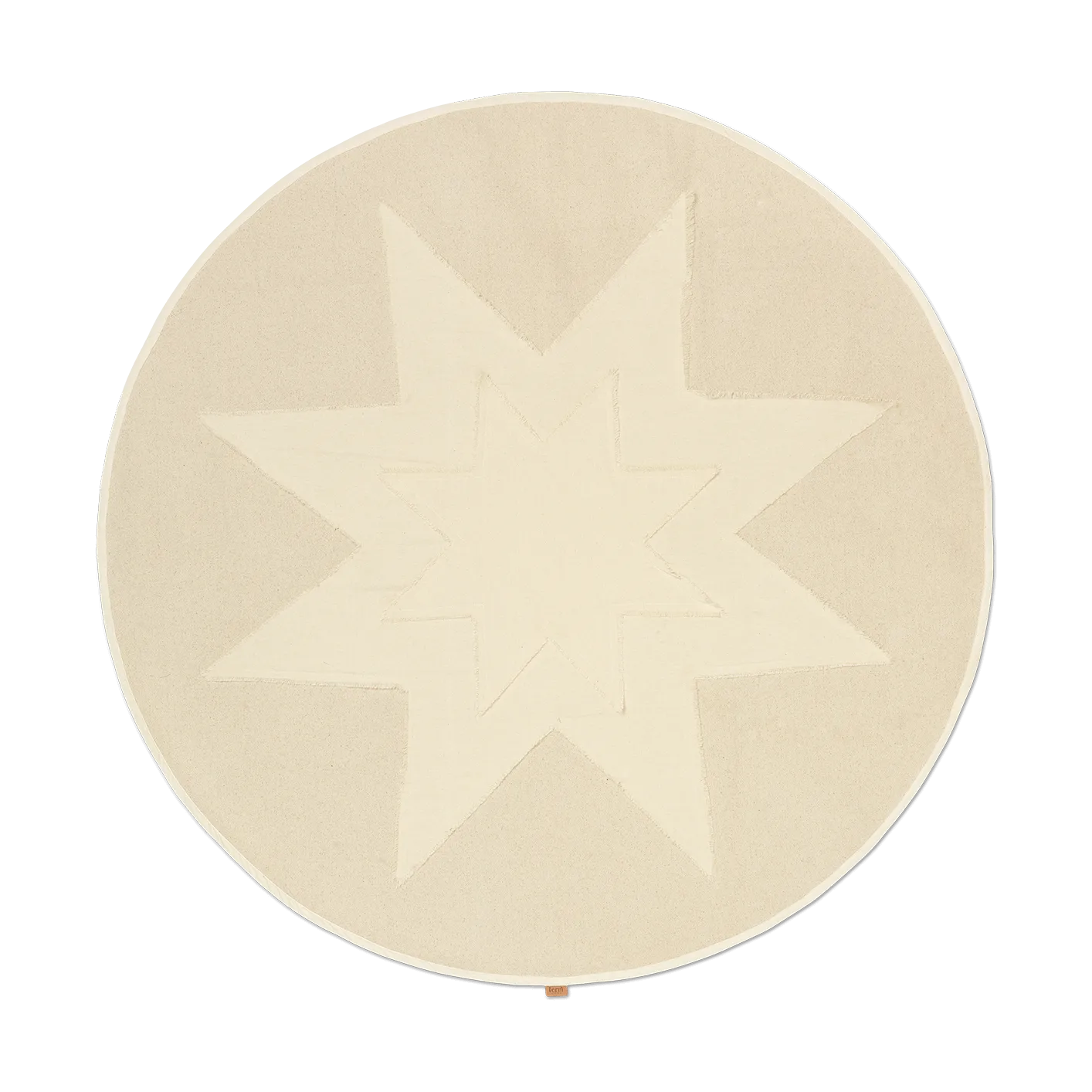 Tapete da árvore de Natal Vela Star, Natural Ferm Living
