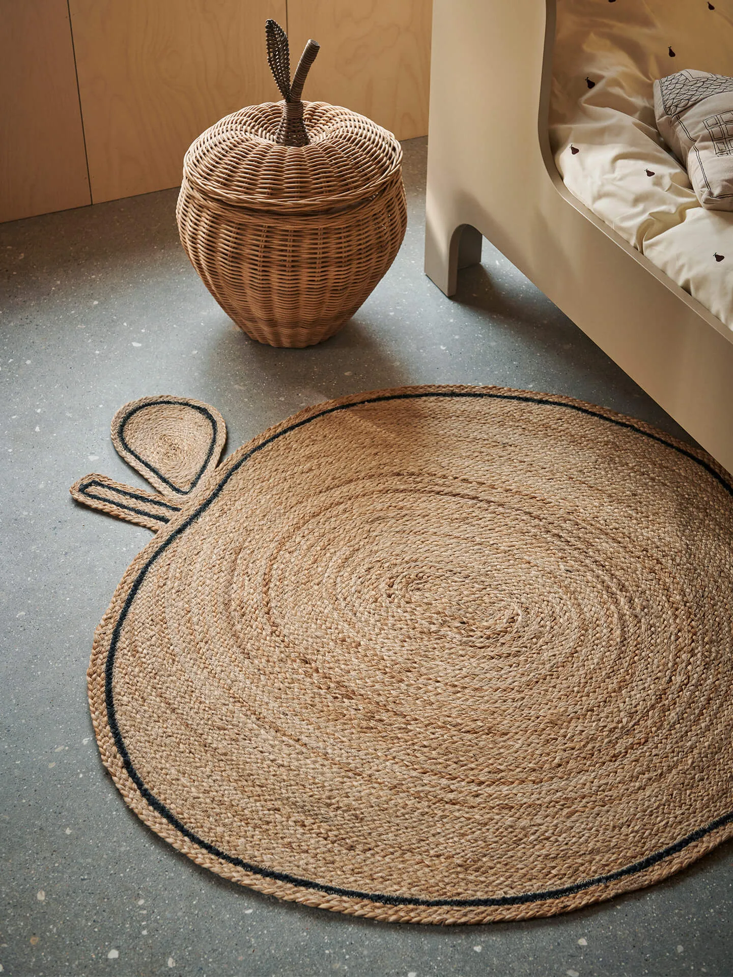 Tapete de juta braided Apple, Natural Ferm Living