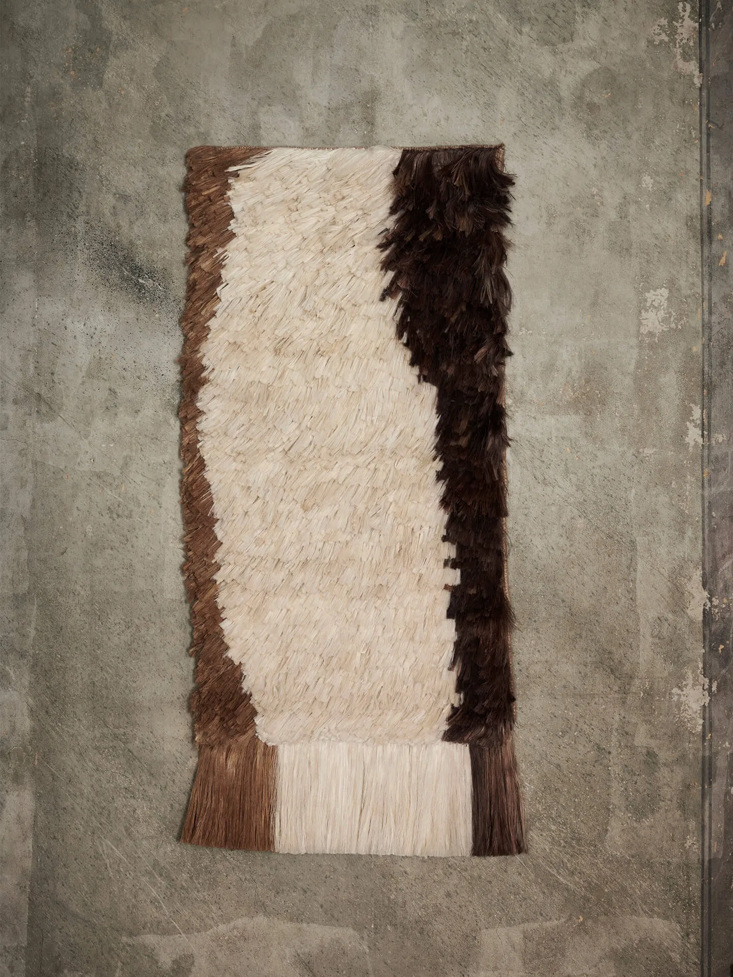 Tapete de parede Edge Wall Rug 50x110 cm, Off-white-Café Ferm Living