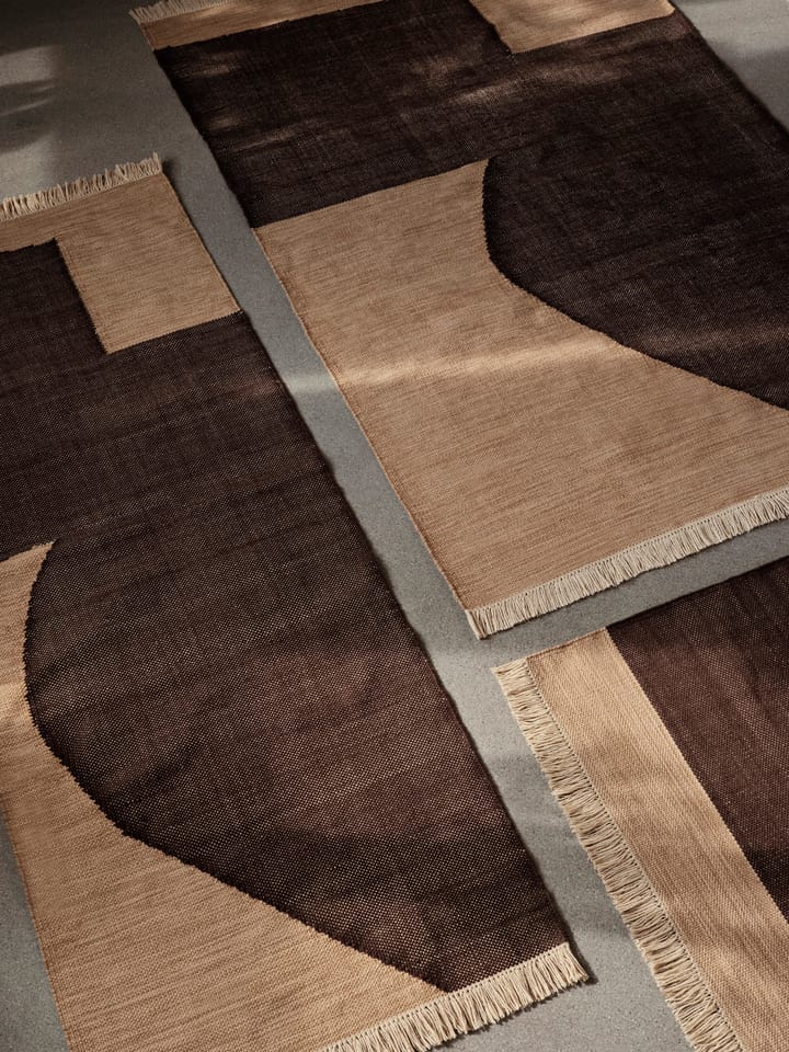 Tapete Forene, Tan-Chocolate, 80x200 cm Ferm Living