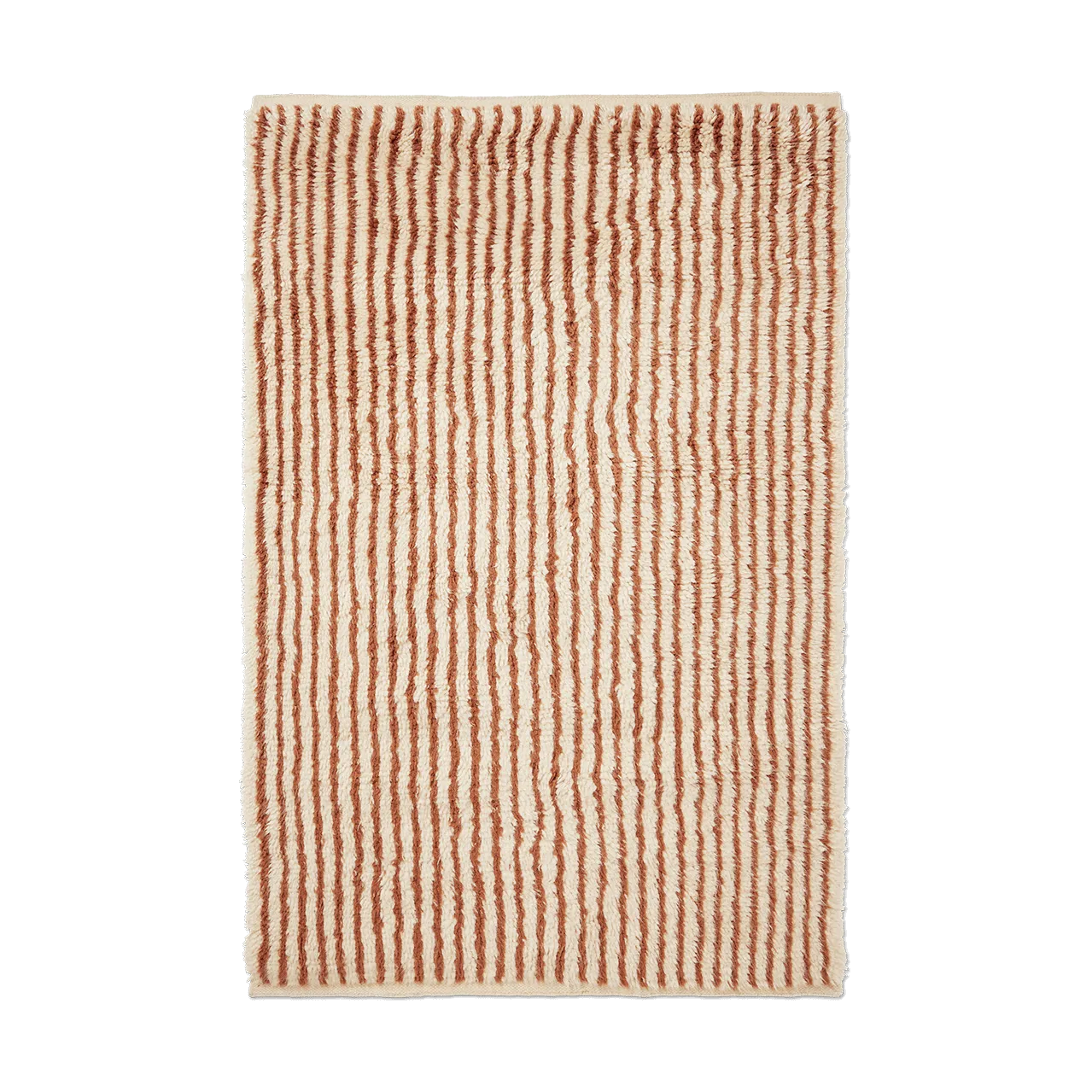 Tapete Kami, Off white-red brown, 120x180 cm Ferm Living