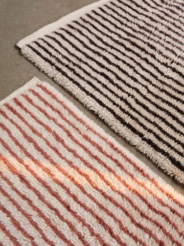 Tapete Kami - Off white-red brown, 120x180 cm - Ferm Living