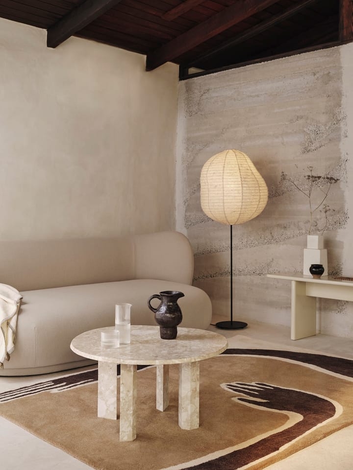 Tapete Pose, Coffee-off white, 140x200 cm Ferm Living