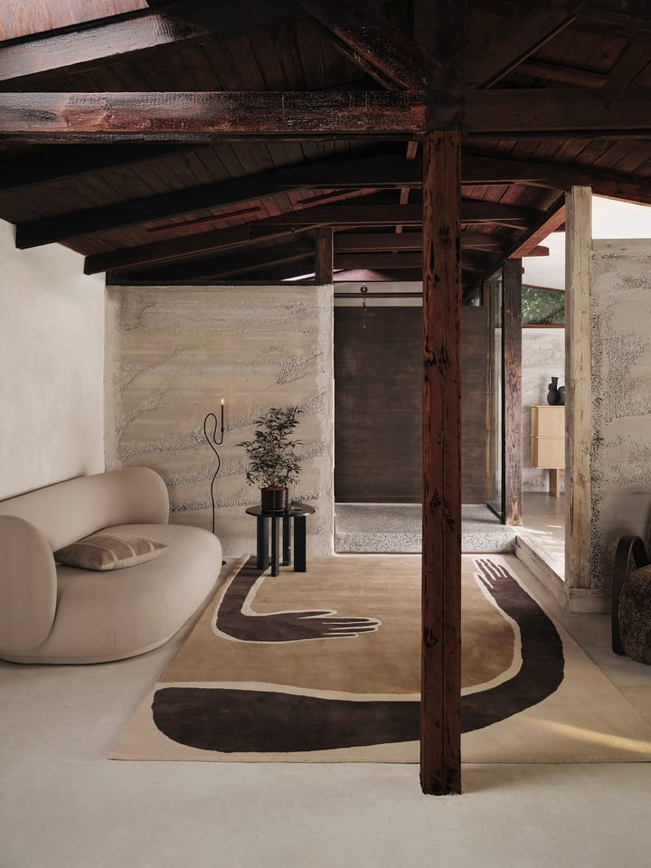 Tapete Pose, Coffee-off white, 200x300 cm Ferm Living