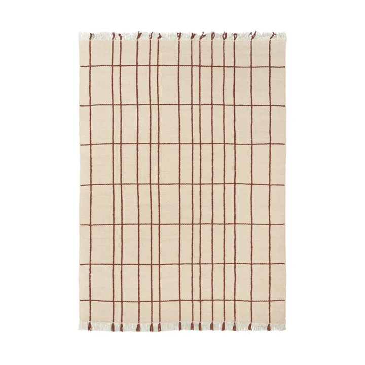 Tapete Sen - Parchment-chestnut, 140x200 cm - Ferm Living
