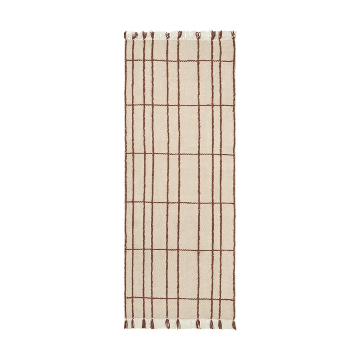Tapete Sen - Parchment-chestnut, 80x200 cm - Ferm Living