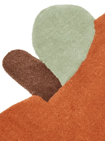 Tapete tufado Apple - Brown Clay, 110x110 cm - Ferm Living