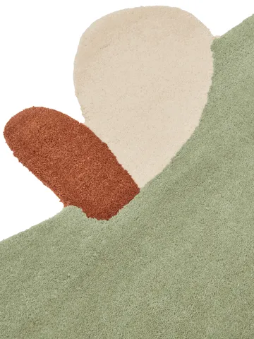 Tapete tufado Apple - Tea Green, 110x110 cm - Ferm Living