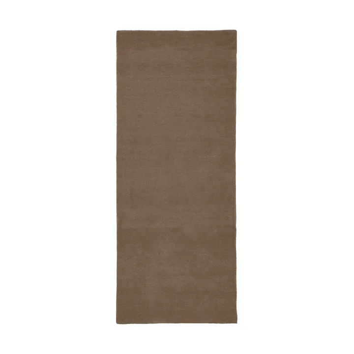 Tapete tufado Stille - Castanho-acinzentado, 80x200 cm - Ferm Living