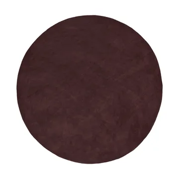 Tapete tufado Stille redondo - Pecan escuro, Ø240 cm - Ferm Living