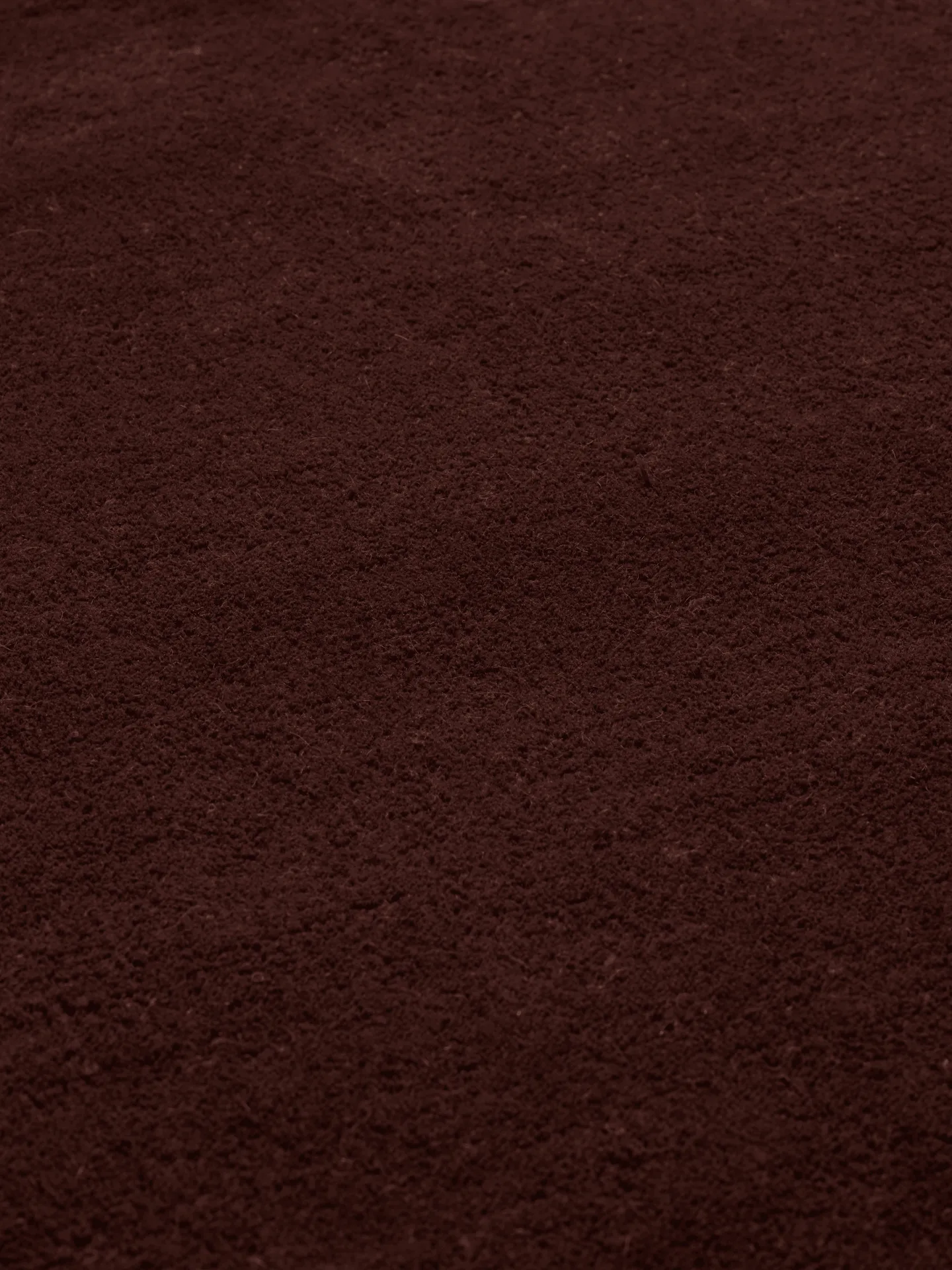 Tapete tufado Stille redondo, Pecan escuro, Ø240 cm Ferm Living