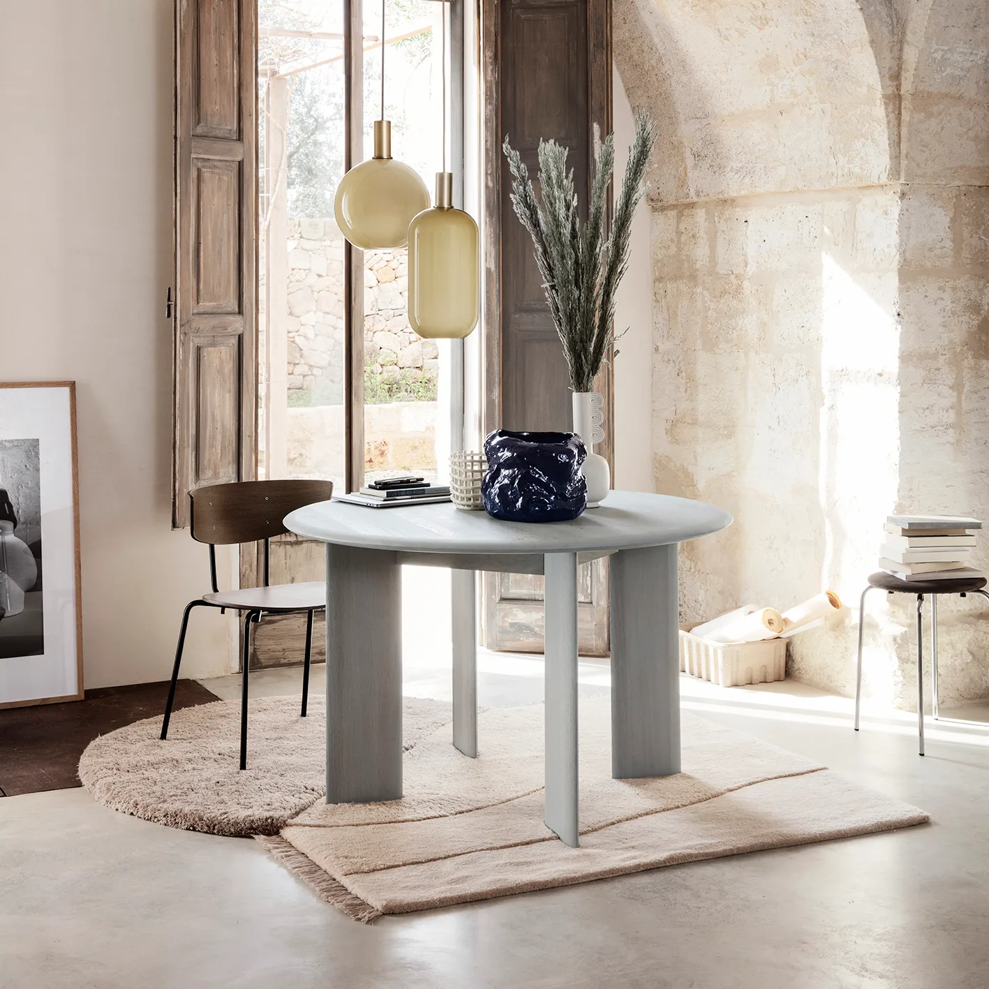 Tapete View 140x180 cm, Bege Ferm Living