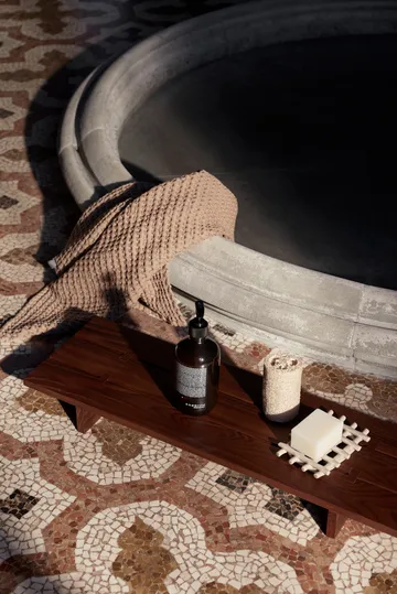 Tategu mesa bandeja 70x22,1x7 cm - Marrom escuro - Ferm Living