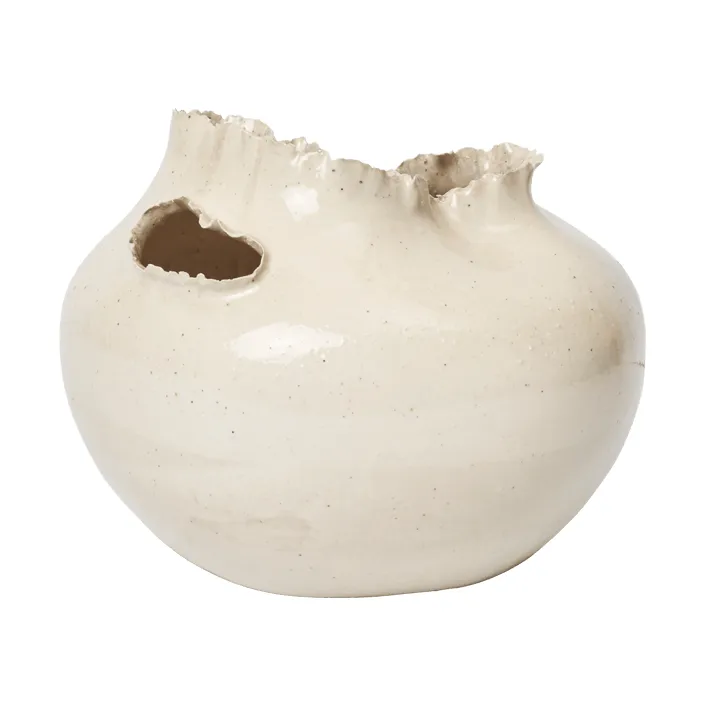 Tereo vaso, Off-white speckle, 18 cm Ferm Living