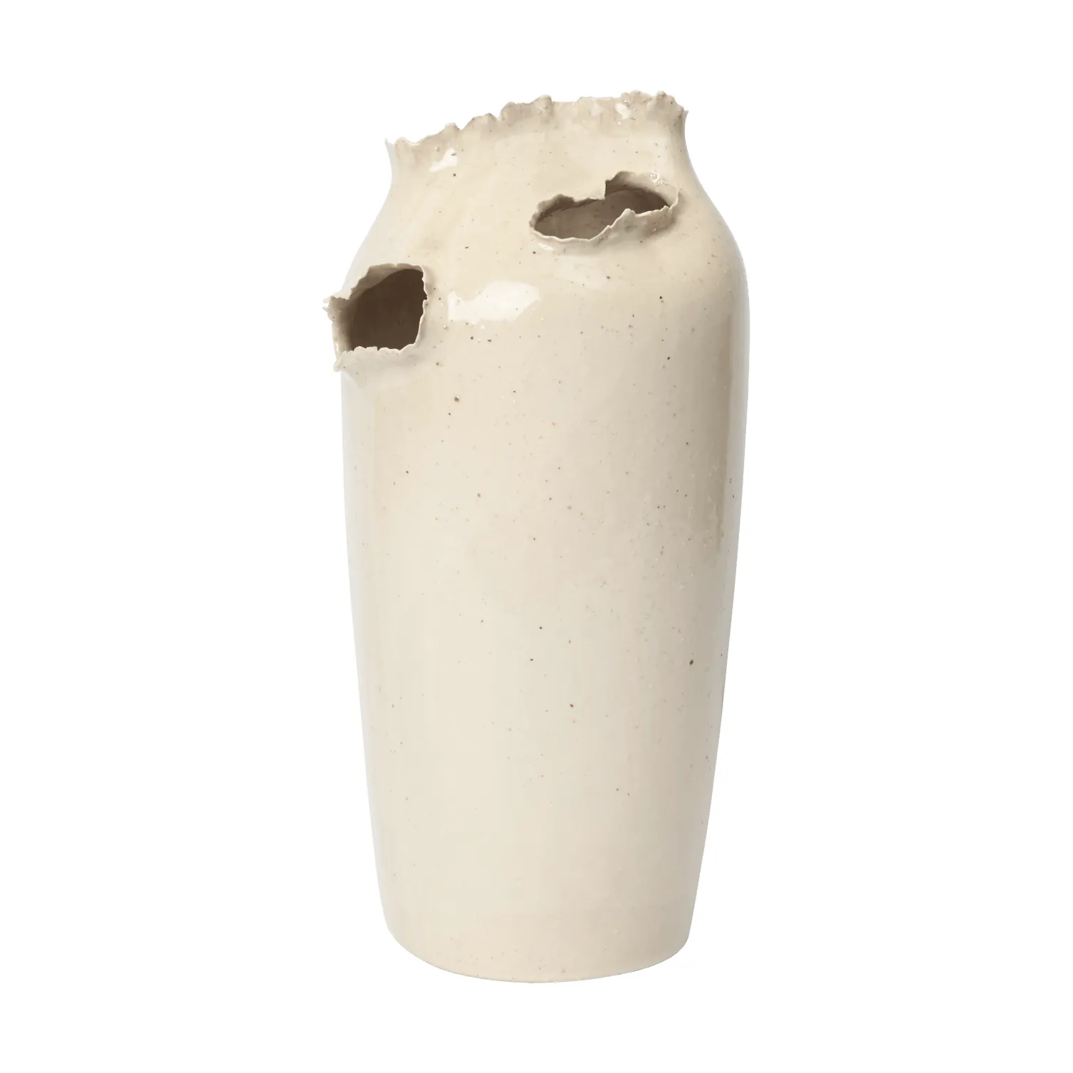 Tereo vaso, Off-white speckle, 27 cm Ferm Living