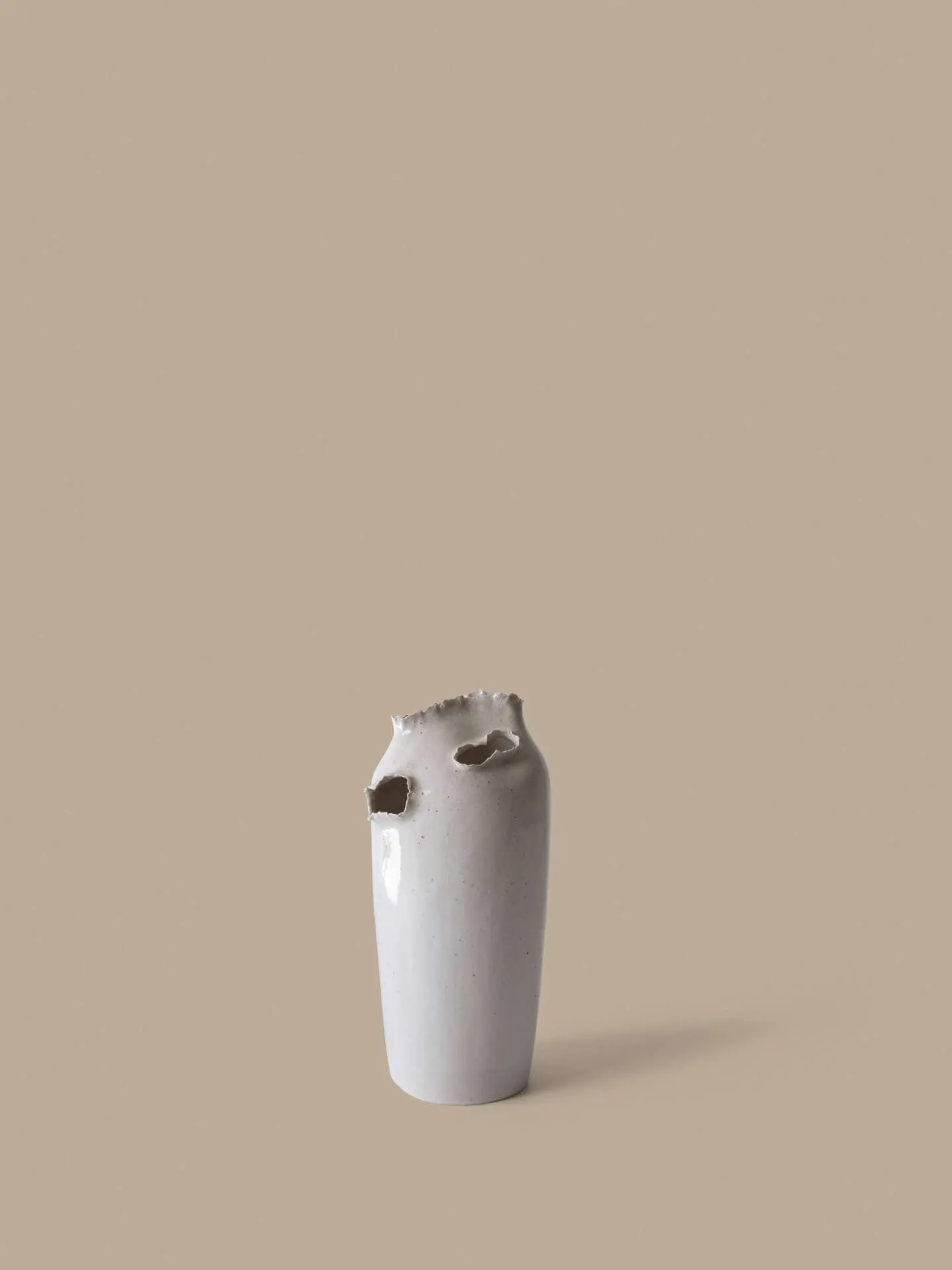 Tereo vaso, Off-white speckle, 27 cm Ferm Living