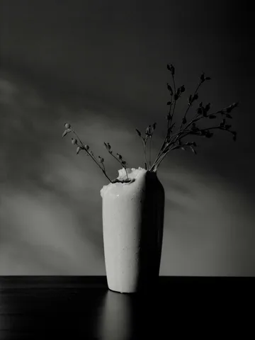 Tereo vaso - Off-white speckle, 27 cm - Ferm Living