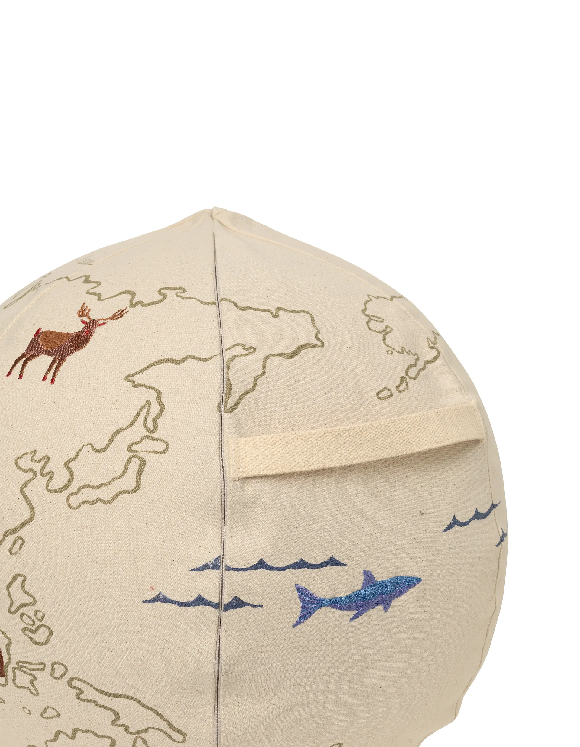 The world pufe, Off-white Ferm Living