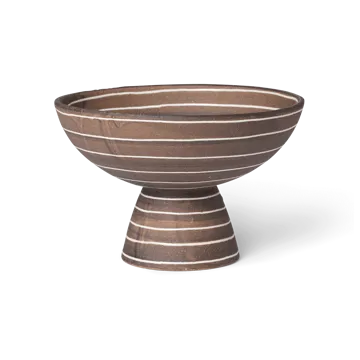 Tigela Brura Ø21,5 cm - Coffee-white - Ferm Living