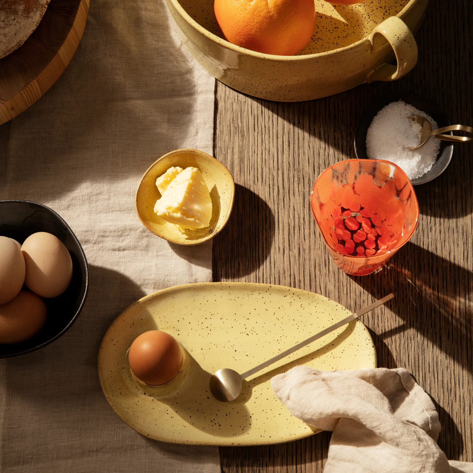 Tigela Flow 9 cm, preto Ferm Living