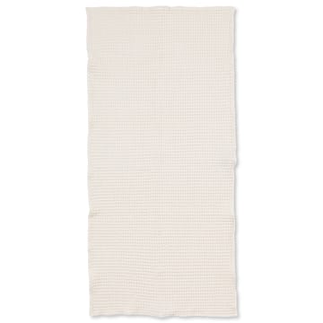 Toalha de algodão ecológico creme - 50x100 cm - ferm LIVING