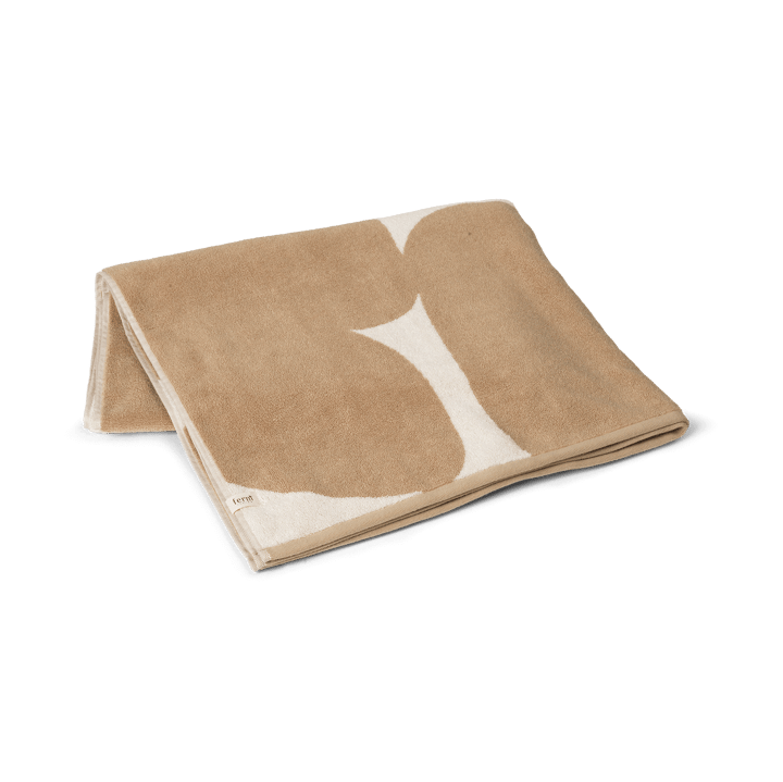 Toalha de banho Ebb 100x150 cm - Sand, off-white - Ferm LIVING