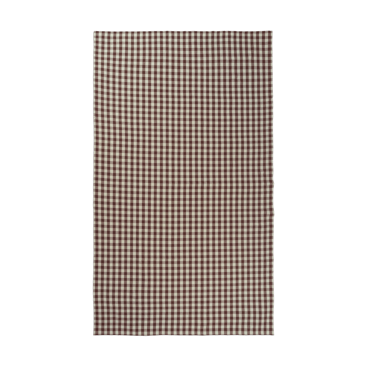 Toalha de mesa Bothy check 150x240 cm - Cinnamon-grey green - Ferm Living