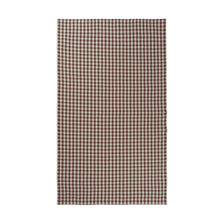 Toalha de mesa Bothy check 150x240 cm - Cinnamon-grey green - Ferm LIVING