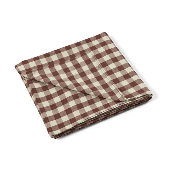 Toalha de mesa Bothy check 150x240 cm, Cinnamon-grey green Ferm Living