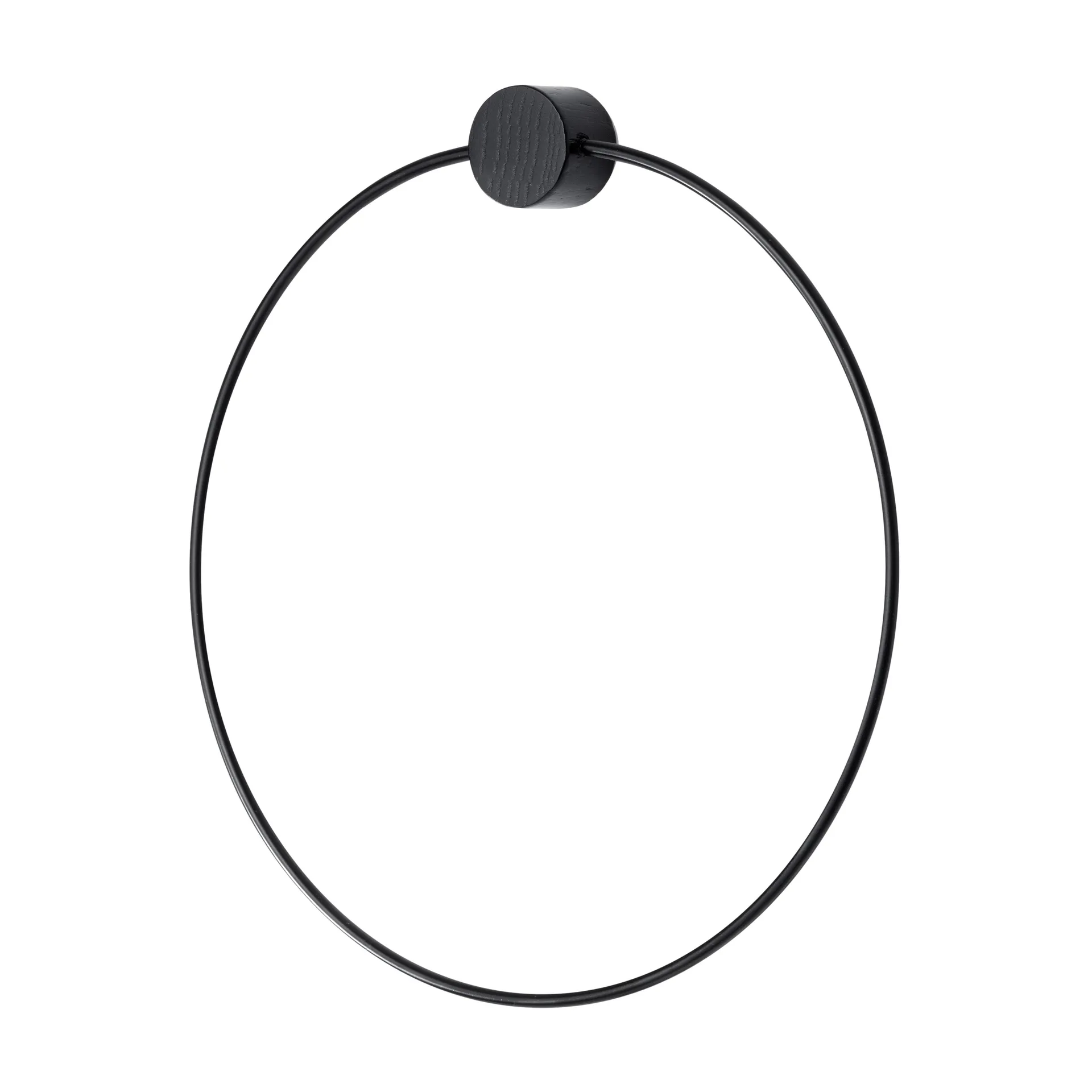 Toalheiro preto Ferm, preto Ferm Living