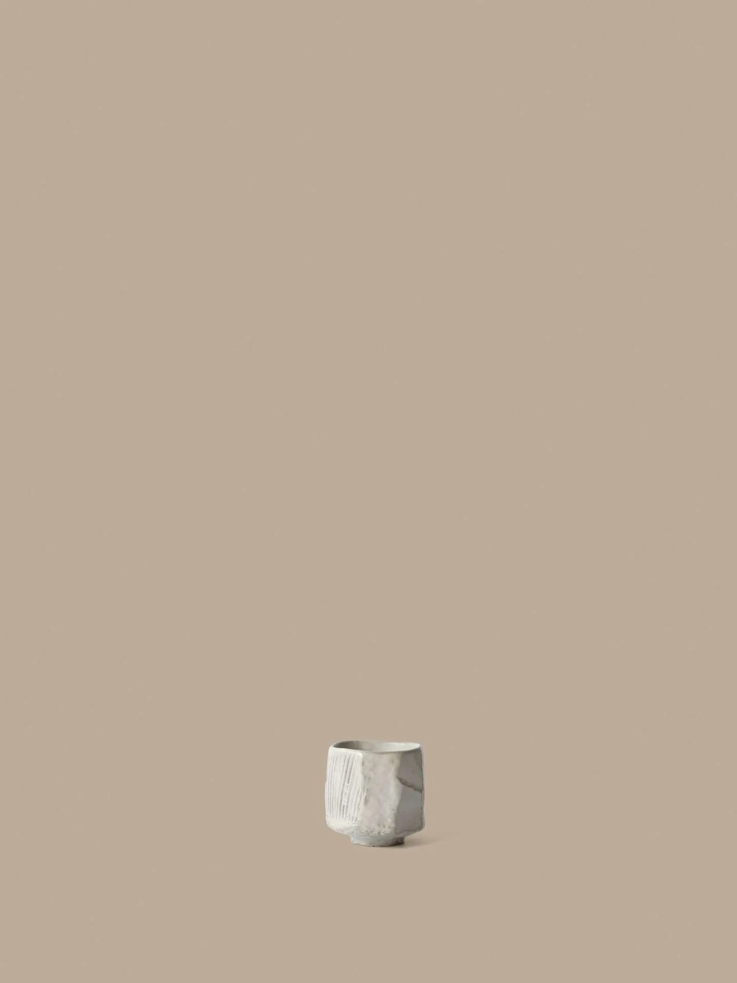 Toky chávena de café expresso, Creme, 11 cl Ferm Living