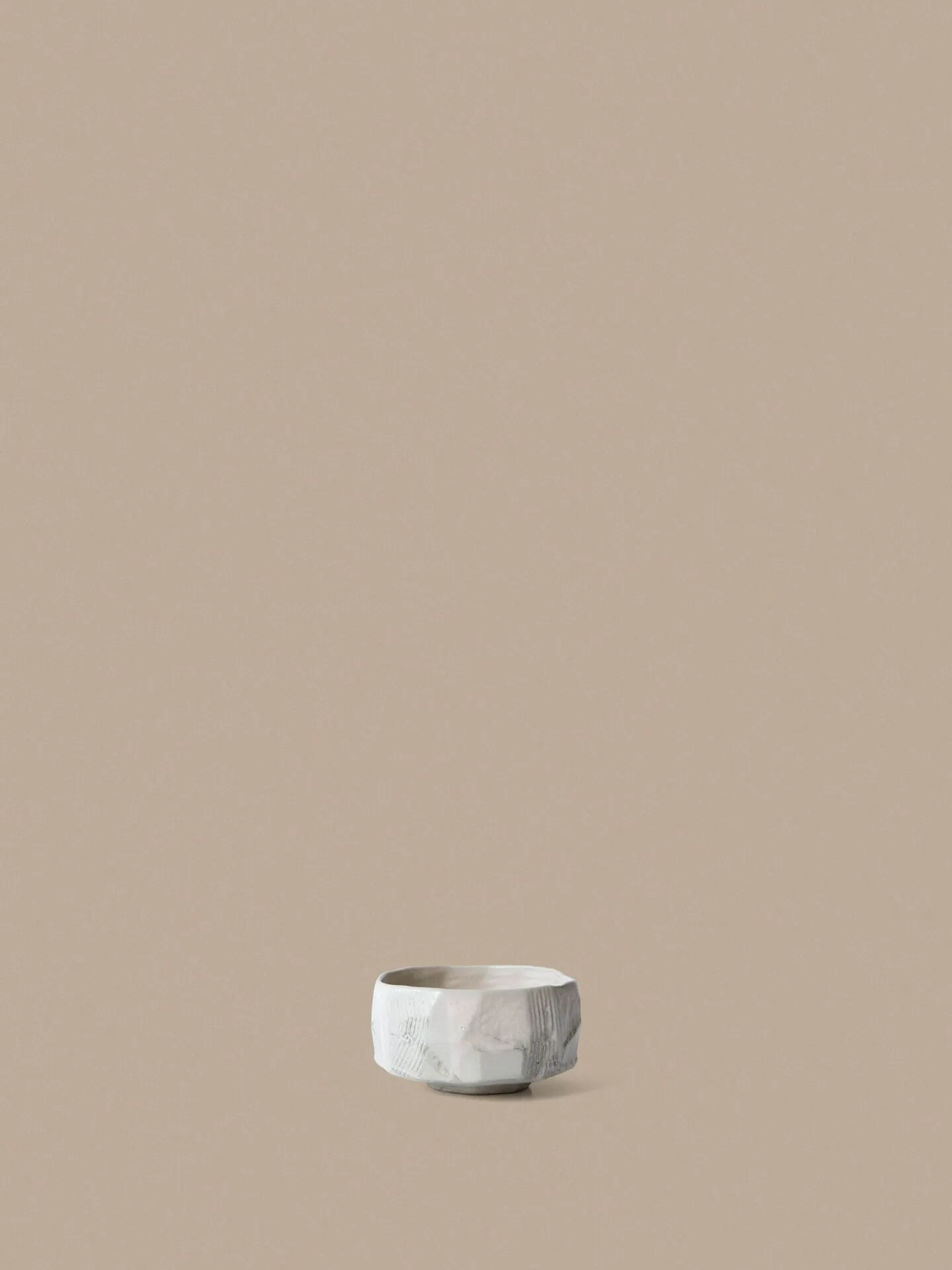 Toky taça, Creme, 13x13x7 cm Ferm Living