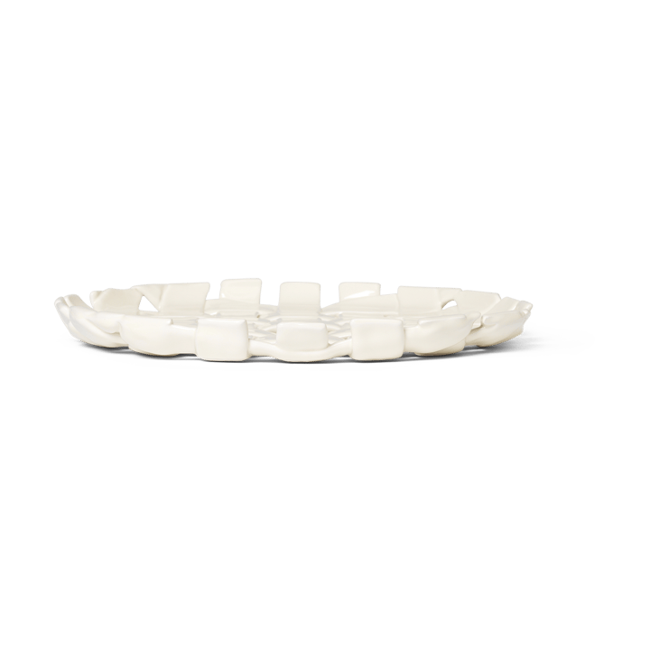 Travessa Plait Ø30 cm - Off white - Ferm Living