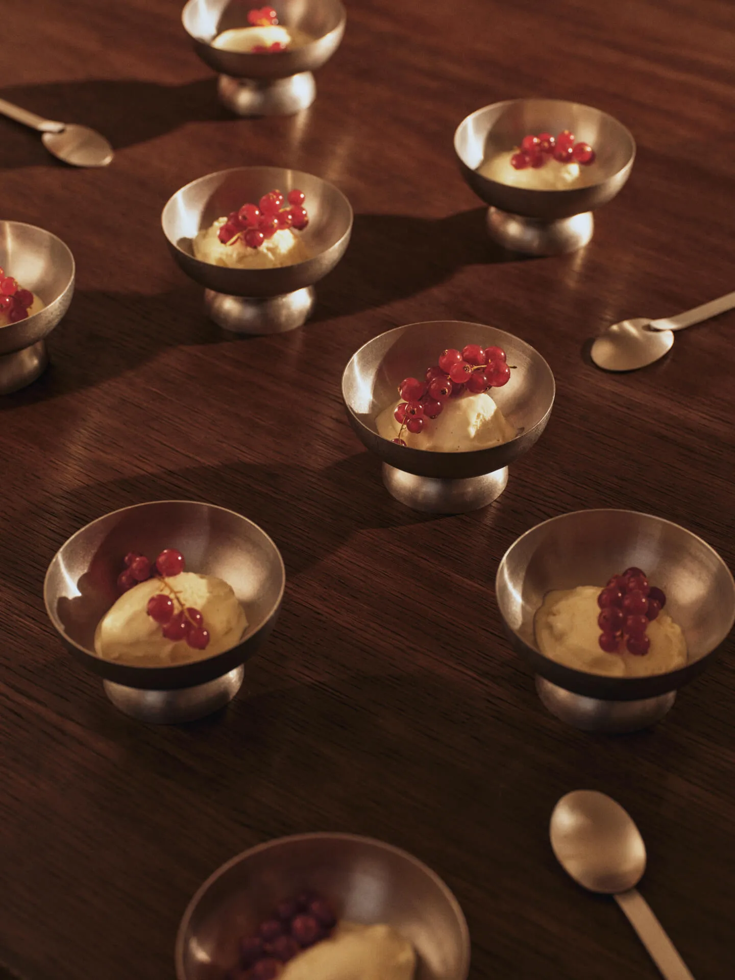 Tumbled taça de vidro, Aço inoxidável Ferm Living