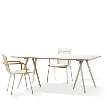 Turn espreguiçadeira - Tecido fiord da kvadrat cinzento escuro. suporte  - Ferm Living