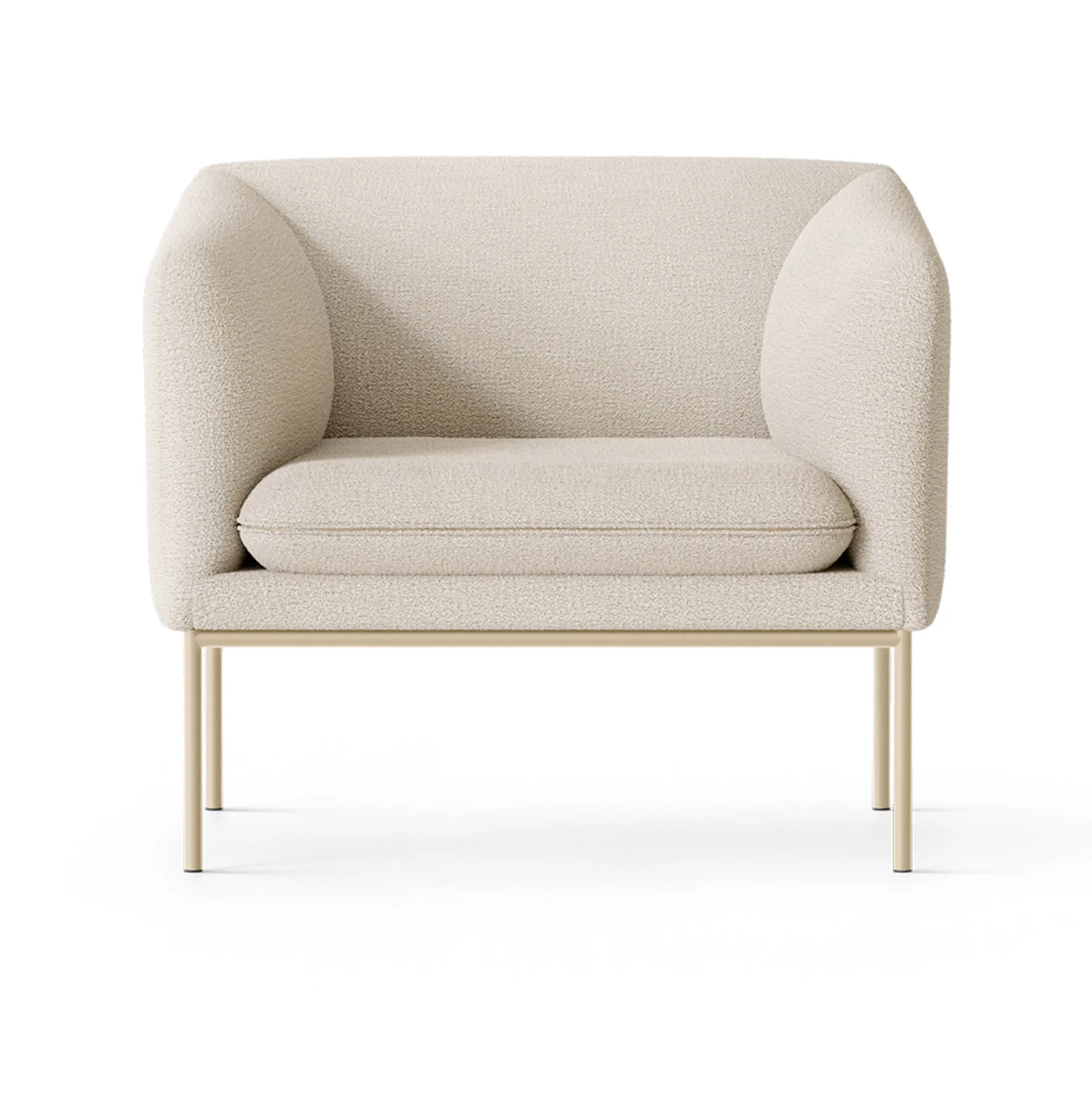 Turn poltrona, Cashmere bouclé off white Ferm Living