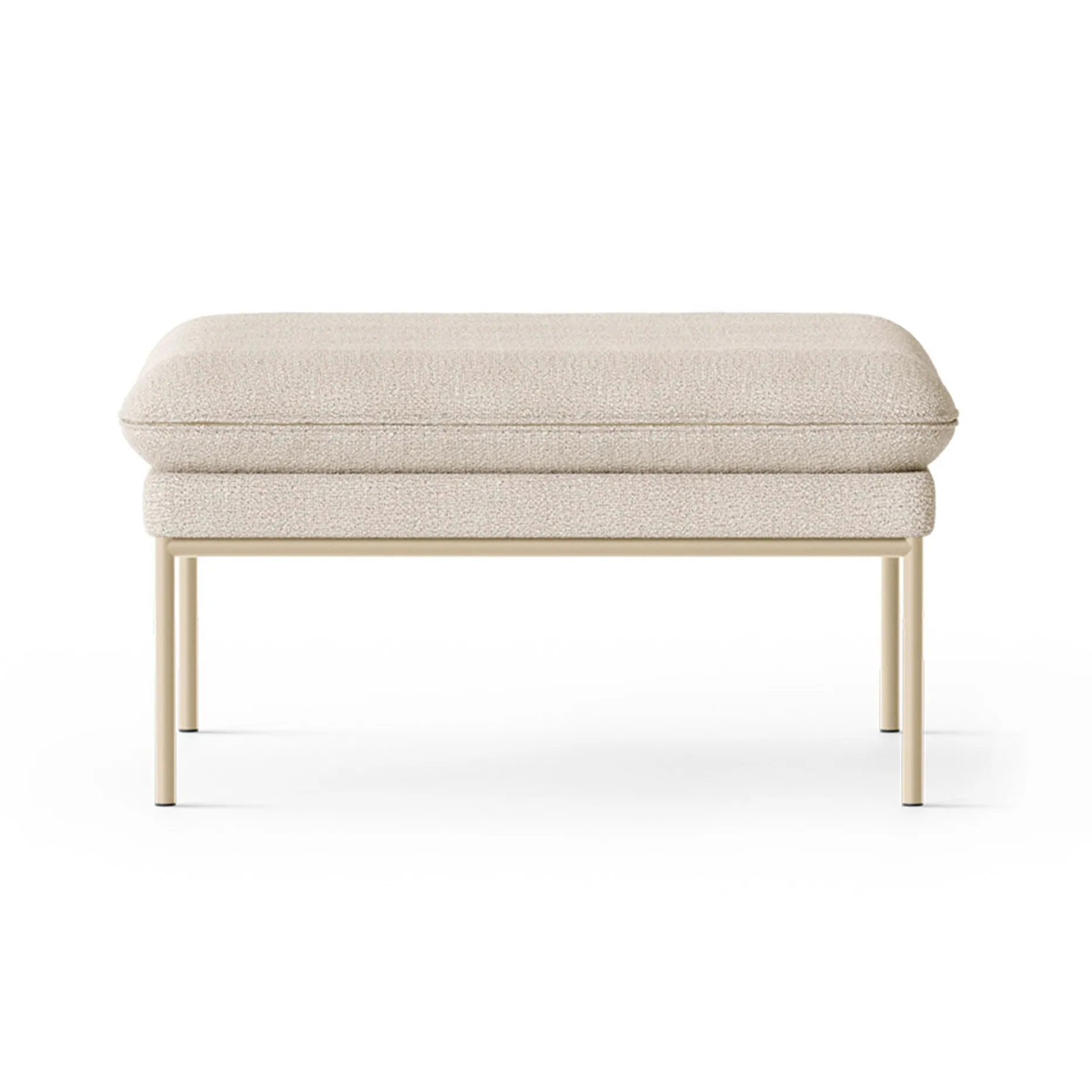 Turn pufe, Cashmere bouclé off white Ferm Living