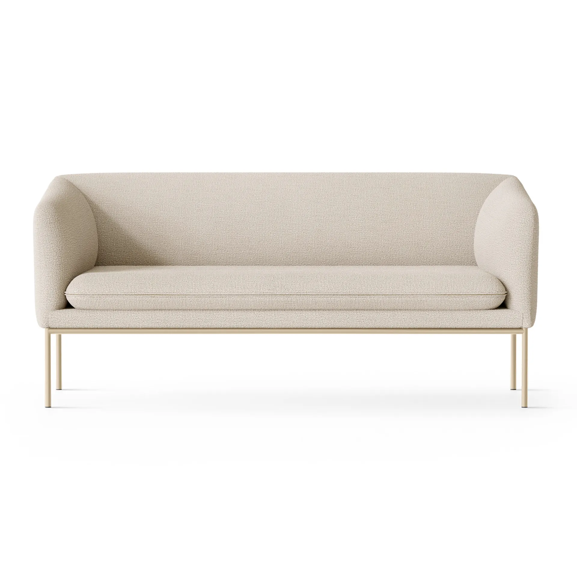 Turn sofá 2 assentos, Cashmere bouclé off white Ferm Living