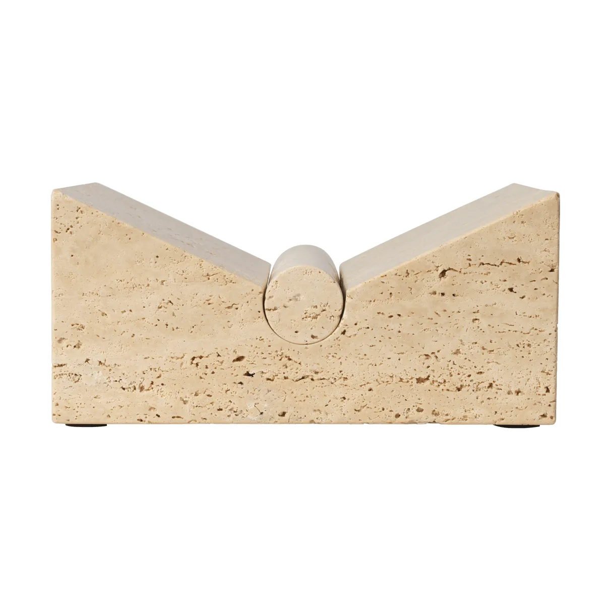 Tvara suporte para livros, Travertine, 22x22 cm Ferm Living