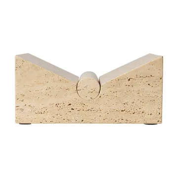 Tvara suporte para livros - Travertine, 22x22 cm - Ferm Living