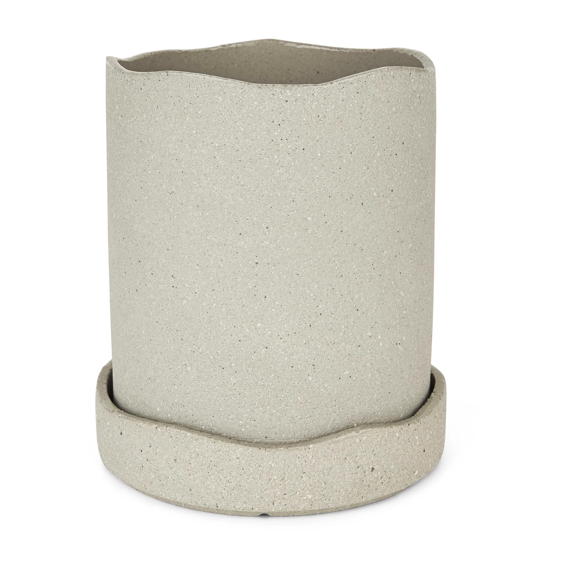Uneru pote de flores Ø16 cm, Cinza Ferm Living